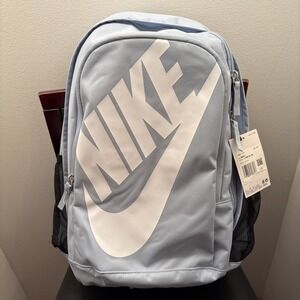 NWT Nike Hayward Futura 2.0 Backpack Light Blue White Unisex BA5217 440 25L